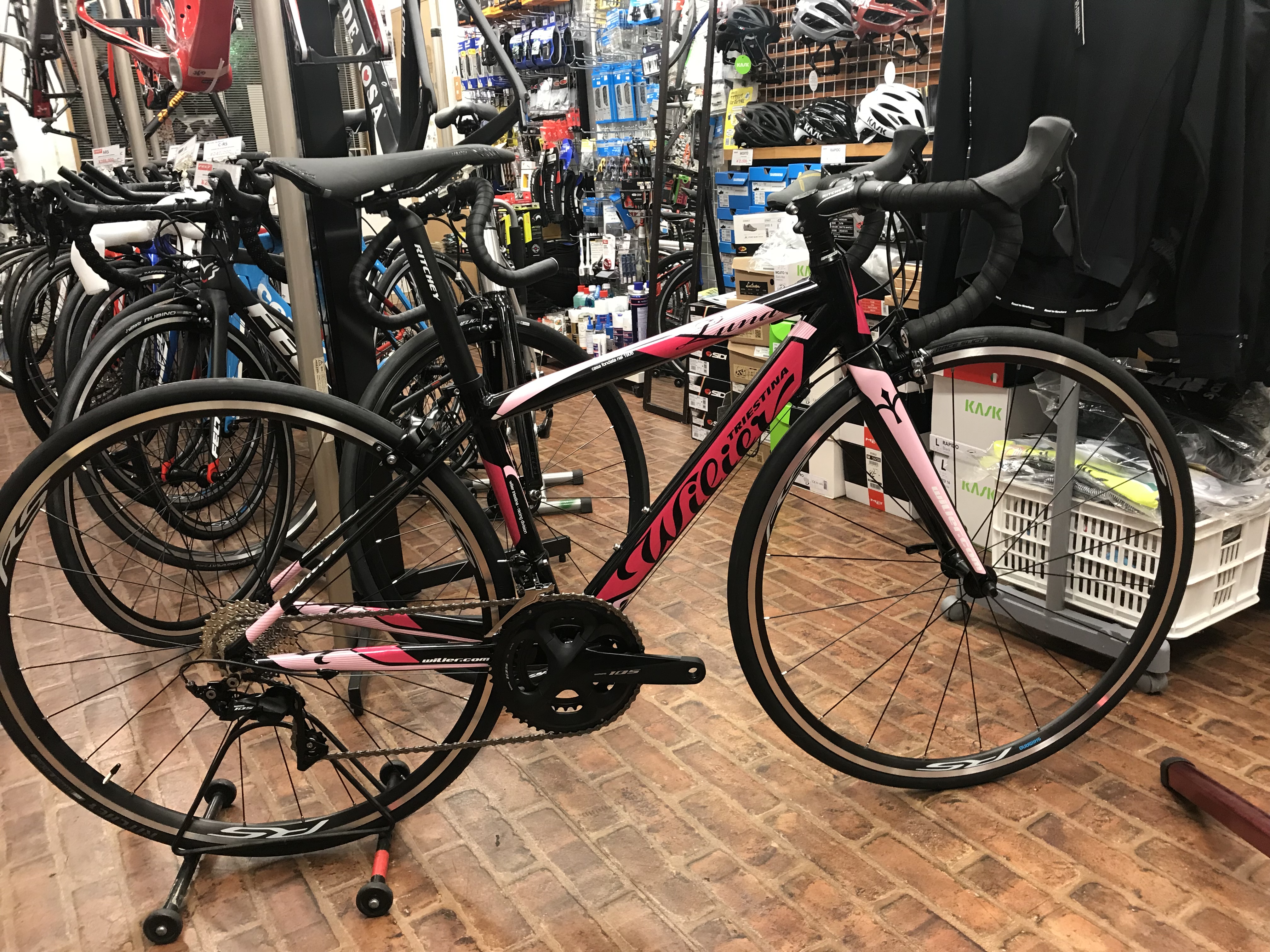 女性用ロードバイクwilier ルナ アルミ つくばの自転車店 Hi Bike ハイバイク ロードレーサー トラックレーサー ピスト